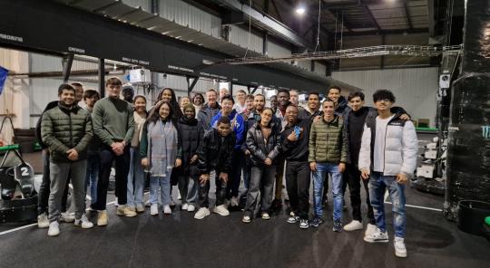 Nos élèves ingénieurs sur la piste du karting